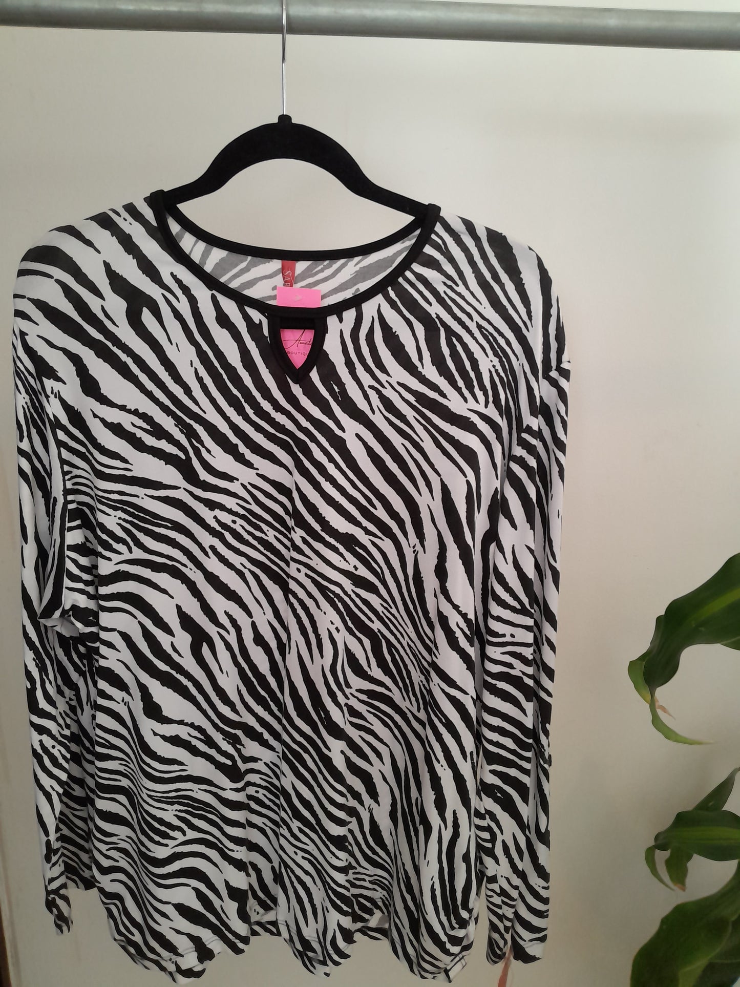 Blusa animal print T Plus