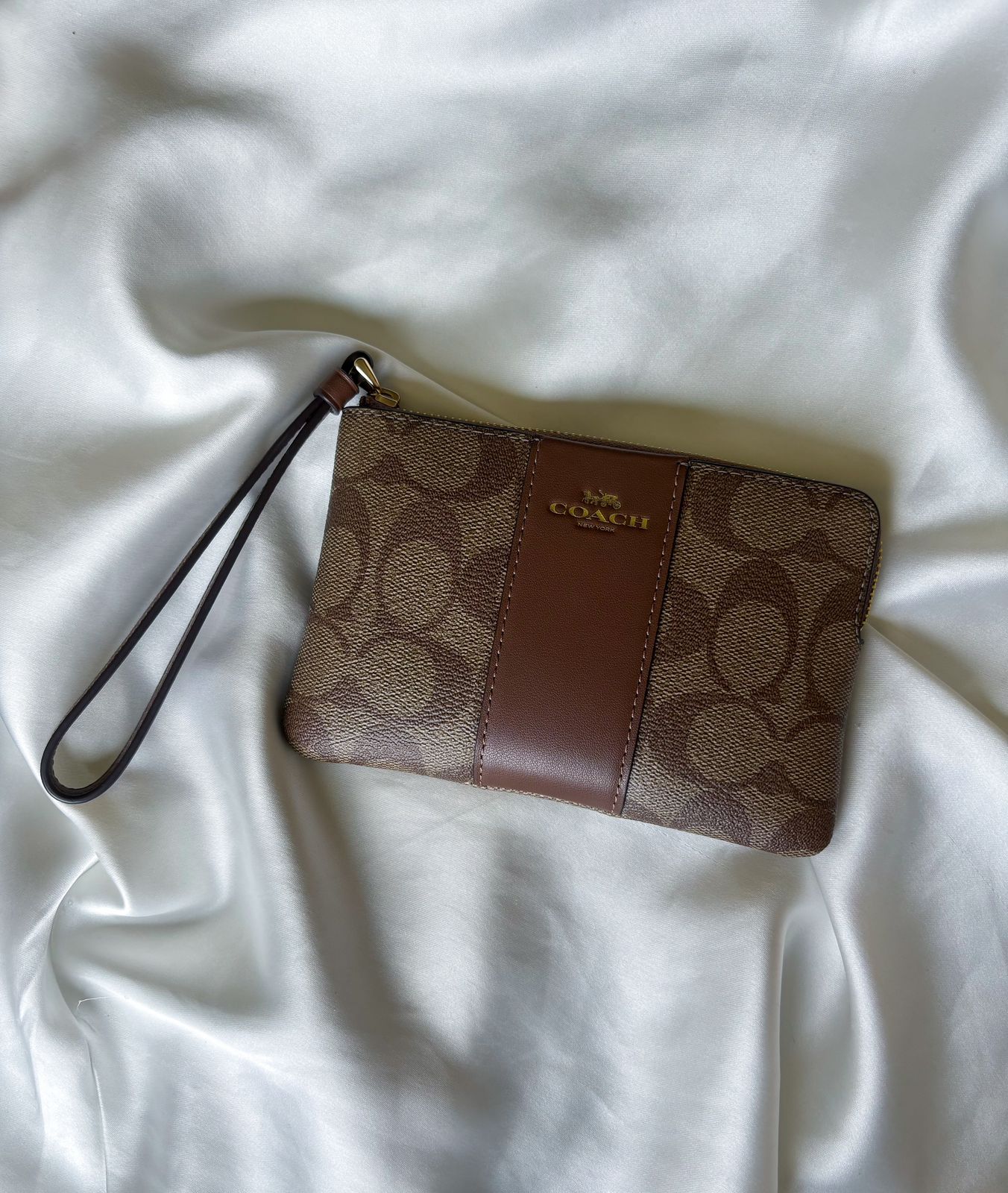 Monedero canvas Coach