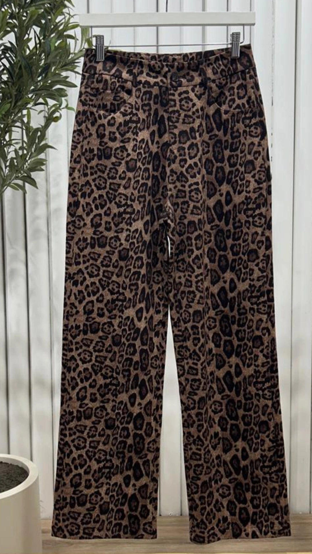 Pantalón animal print leopardo