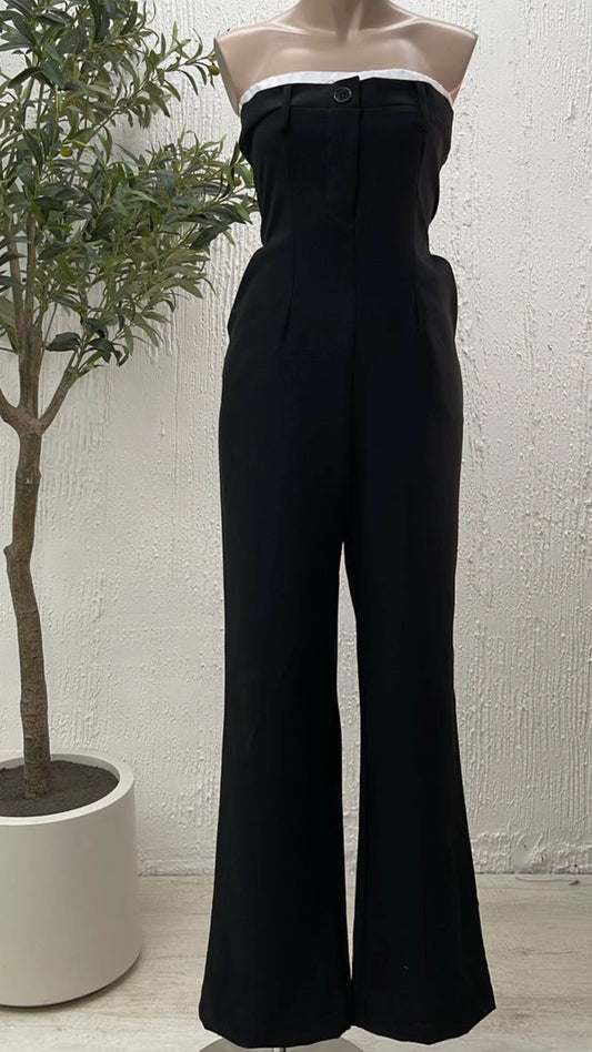 Jumpsuit straples negro