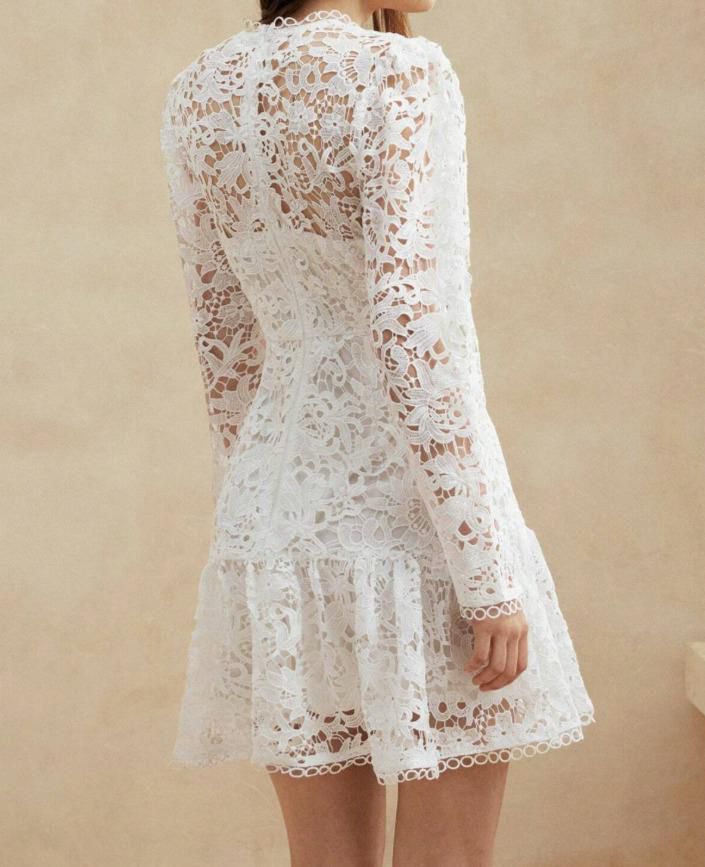 Vestido encaje blanco