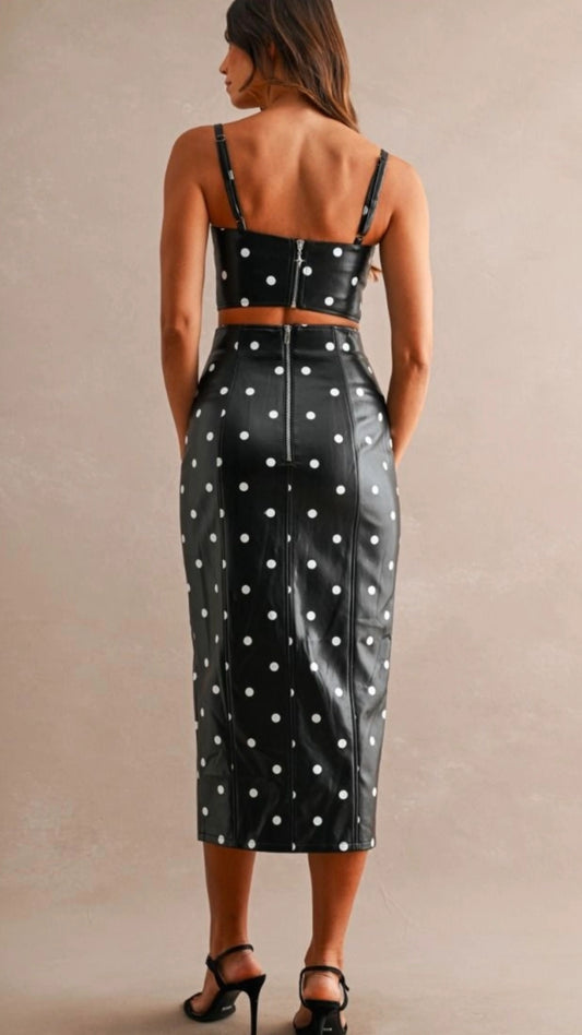 Set vinipiel polka dot