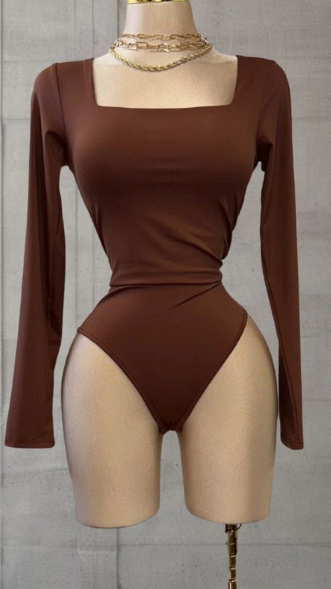 Pantyblusa licra café