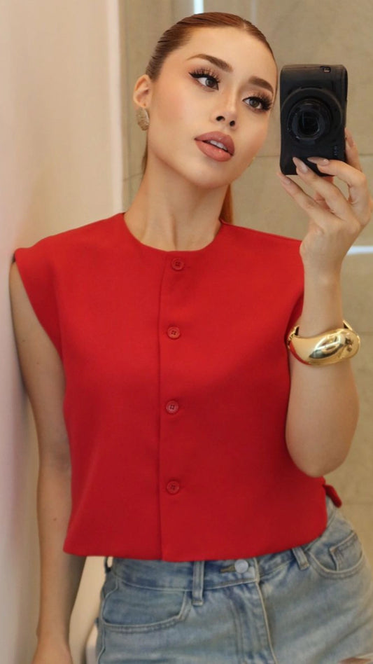 Blusa colores botones