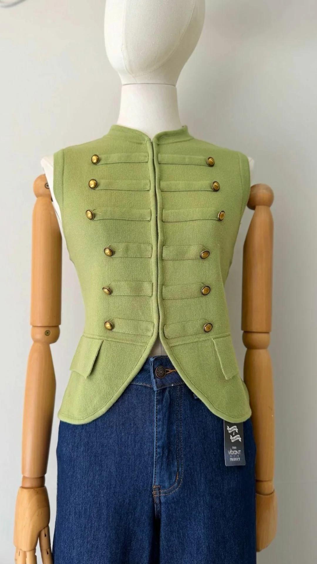 Chaleco verde Napoleón