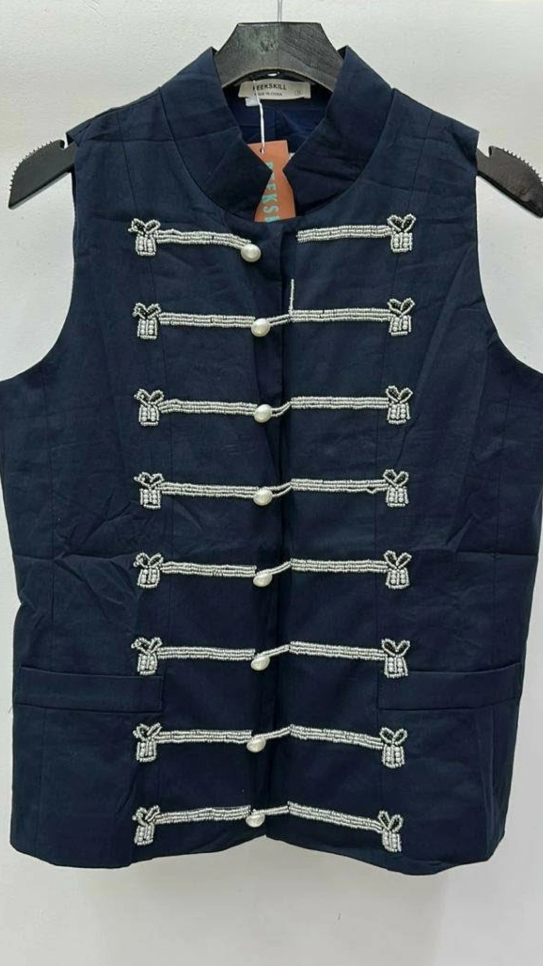 Chaleco Napoleón azul