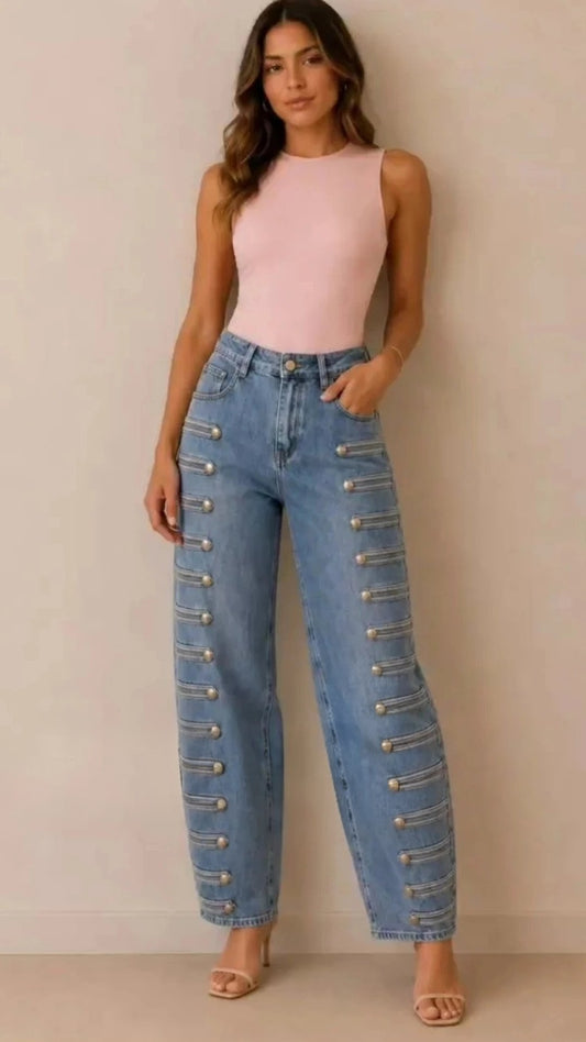 Jeans botones